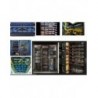 Organizador Horizontal 2 rmu, frente, Siemon 3.5"H x 20.2"W x 3.7"D _89 x 573 x 9mm