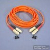 Patch Cord FO MM 3m SC-SC Naranja Leviton, Multimodo