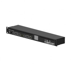 Router Board Mikrotik, Rack 1U, 1Poe/Sfp _Fib Opt, 10 Lan Mbps: 5/1000+5/1000,