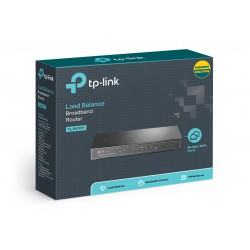 Router Balanceador 4 Wan (3+1) Tp-Link 1Lan, Dmz, PM, Dhcp, IPaf, Vs, Pt. Deskt