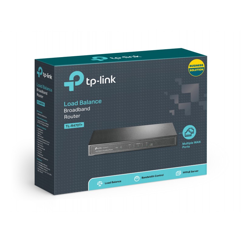 Router Balanceador 4 Wan (3+1) Tp-Link 1Lan, Dmz, PM, Dhcp, IPaf, Vs, Pt. Deskt Router Balanceador 4 Wan (3+1) Tp-Link 1Lan, Dmz, PM, Dhcp, IPaf, Vs, Pt. Deskt