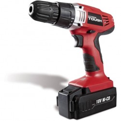 Destornillador Inalambrico 4 piezas Hyper Tough 18-Volt Ni-Cad Cordless Dril