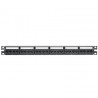 Patchpanel Modular 24 pto CAT 6A Panduit Acepta Jacks Cat 6A
