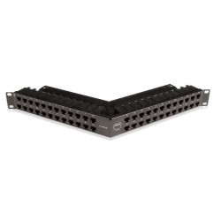 Patchpanel 48 ptos 6A, 1rmu, Siemon