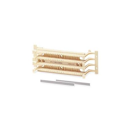 Regleta Telef 110 Pared 300 Pares Incluye bloques de 5 pares.