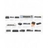 Switch 16p POE +2Sfp  Administrable Tp-Link Gigabit Poe 802.3at/af, 192w, Rack 2Fan/Extractor. Garantia: 180 dias