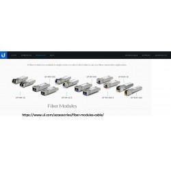 Puerto SFP Multimod 1000Mbps LcLc  Unifi MM, 2000m, Tx/Rx, 62.5/125, 850u, UACC-OM-MM-1G-D. Gtia:30 dias