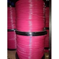 Bobina Cat 5e Elecon F Cobre 305m ROJO fab nac, 100% cobre, awg24.