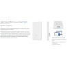 AP UniFi MESH Exter, Dual Band, Ubiquiti Omni 360º, 802.11a/b/g/n/ac, 1750Mbps Mimo 3x3, 802.3af PoE 48v, Gtia: 30 dias