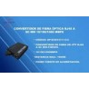 Convertidor de Media Optostar Multimodo SC 10/100Mbp 2Km, 62,5/125, 1310nm.