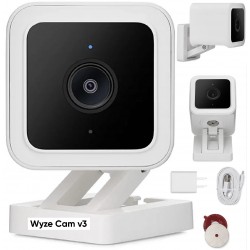 Camara WiFi 2Mpx 1080p 2.8mm, Ind_Outd MicBid, IR10m, 2.4Ghz, _Sd32Gb App Dvr Sirena Panico, Usb2.0, 114gdo. Gtia: 30d