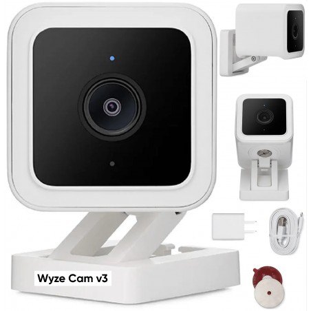 Camara WiFi 2Mpx 1080p 2.8mm, Ind_Outd MicBid, IR10m, 2.4Ghz, _Sd32Gb App Dvr Sirena Panico, Usb2.0, 114gdo. Gtia: 30d