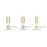 Conector FO SC Rapido Apc SM, Verde