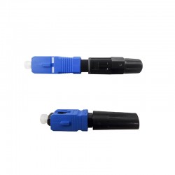 Conector FO SC Rapido UPC SM, Azul