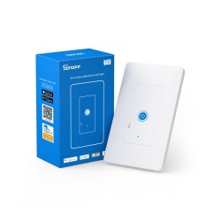 Apagador Wi-Fi 2.4GHz, 1800w, 15A, Sonoff, 100- 250vac, Android-IOS, 15A Alexa, Google Home IFTTT.