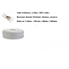 Rollo 4 hilos Cobre awg22 150m, Amarillo, Rojo, Negro, Verde, REDONDO, Elecon Cobre.