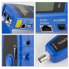 Generador de Tono, Lan Tester, 8 remotas Continuidad, Tono 455kHz, Mide distancia, Calibrador Coax, Telf, Utp. Gtia:10 dias