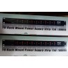 Regleta Electrica 9 AC Switch Indpte, Rack, 1U, 115-230vac Noise filter, 15 Amp, Fuse Reset, Spike y Surge protecction. PDU