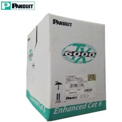 Bobina CAT 6, CM awg24 Gris Panduit 305m