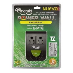 Protector Equi Elect. 120v, 1500Va, 2 AC Apaga 90V bajo 135V Alto, timer 15seg Garantia: 3 Años con Emerald