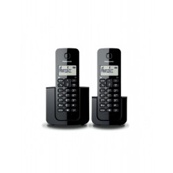 Telefono INAlambrico Kit 2u,  Panasonic. Mem50, LCD 1.4", Dect. Intercomunicador