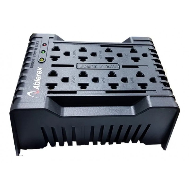 Regulador AVR 1200Va 600w, 8 AC, Ablerex AVR 95-148Vac, Grtia: 30 Dias OJO: No usar en Fotocop o Microondas Regulador AVR 1200Va 600w, 8 AC, Ablerex AVR 95-148Vac, Grtia: 30 Dias OJO: No usar en Fotocop o Microondas
