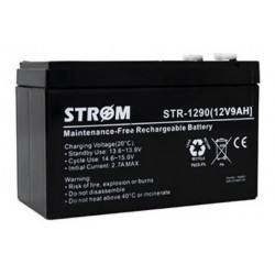 Bateria 12v, 9Ah, Recargable Strom Anc-L115 Alt95 Prf60. Grtia: 30dias