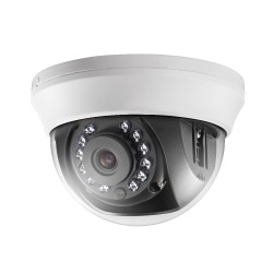 Cámara Domo 1Mpx, 2.8mm Hikvision 4en1 1/3"_71grd, Blanco, 12Led, plastic, IP66.Grtia: 30 Días.