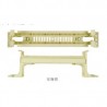 Regleta Telefonica s110, 50 Pares Pared Sin Patas, bloques 110p: 2x 5p 10x 4p