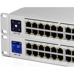 Switch 48p Giga 48x POE, 4Sfp 10Gb Unifi 8 GbE, 802.3bt y 40 Poe 802.3at, 600w Admin, L3 Sw Feat, fanless, Grtia: 90d