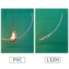 Fibra Optica SM Duplex armada hdpe, 100m 9/125 tight buffer 900um, 1310-1550nm Mono G.652D, patch cord puntas Lc Lc