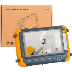 Probador Cctv 5", Vga/Hdmi, 5-8Mpx, 4en1, Dc12vOut Lan Test Rj45, Rs485 Ptz, Usb5v, 1Mic, Cables. SIN Garantia