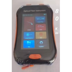 OTDR mini, 80K, OPM VFL, MM/SM Fc Lc 7WL CDisk, Usb, OLS 1550nm, Color Touch 3.5" 850/1310/1550/1625. Grtia:10d. Serial