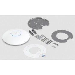 Punto de Acceso UniFi WiFi 7 Techo Tri Band, Indoor, MU-MIMO 2x2, 2.5GB, GBE NO POE, 2.4/5/6 GHz, Gtia:10dias