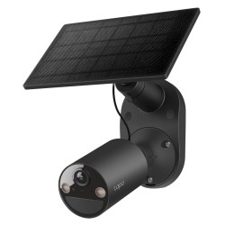 Camara WiFi 2Mpx Panel Solar Tapo TpLink, 1080px, MIC bidi, Sd512Gb, Bat Recargabl, IP65, 2.4Ghz, Cloud, Cable, Gtia:10d
