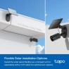 Camara WiFi 2Mpx Panel Solar Tapo TpLink, 1080px, MIC bidi, Sd512Gb, Bat Recargabl, IP65, 2.4Ghz, Cloud, Cable, Gtia:10d