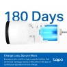 Camara WiFi 2Mpx, Wire-Free Tapo TP-Link, 1080px, MIC bidi, Sd512Gb, Bat Recargabl, IP65, 2.4Ghz, Cloud, Cable, Gtia:10d