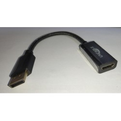 Convert Displayport Mach HDMI hemb Cable, DP 1080P 1.3v, Gold Plated, standard UHD