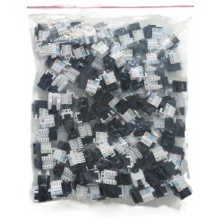 JACK CAT 6, Rj45 568ab Rojo 1G Certificado