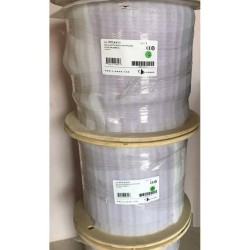 Bobina Siemon Cat 7, 10Gb S/FTP Violeta doble chaqueta, CMZ-00424SIE-10U, awg24, cada par con Foild, norma LSZH